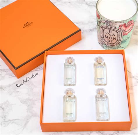 hermes garden perfume set|hermes jardin collection.